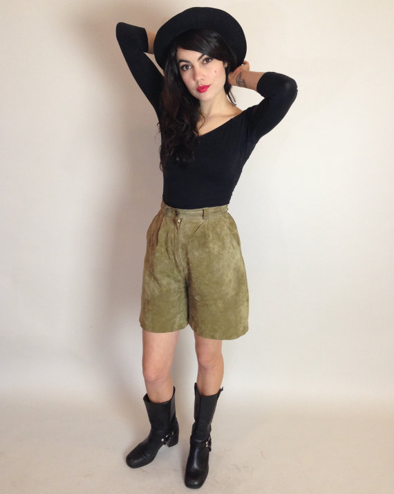 70s/80s Suede SHorts
